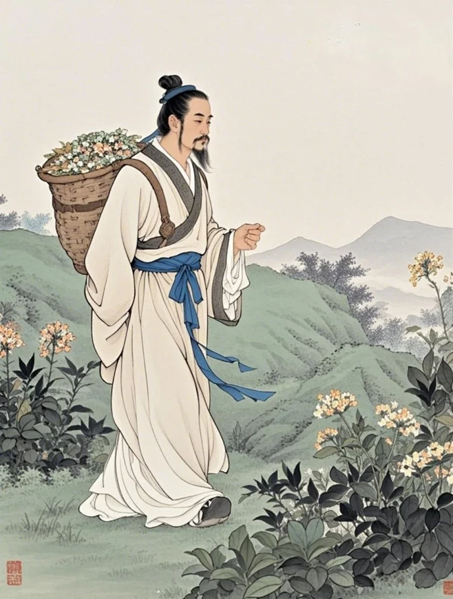 医圣张仲景画像 - 小红书-花瓣网