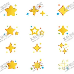 星星图片 【酷图网】星星图片,五角星图片,星星,五角星,梦幻星空,流星,月亮,星空,闪光,闪亮,数码印花,金色五角星,创意五角星,星型,星星太阳彩虹