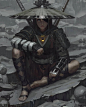 guweiz （Z.W. Gu）：喜爱创作美酷外形的女孩角色，大多有着冷峻的眼神，隐秘于黑夜之中。