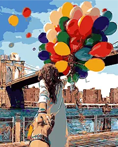 热卖DIY手绘数字油画童真如梦卡通动漫人物情侣爱情手工填色画-淘宝网