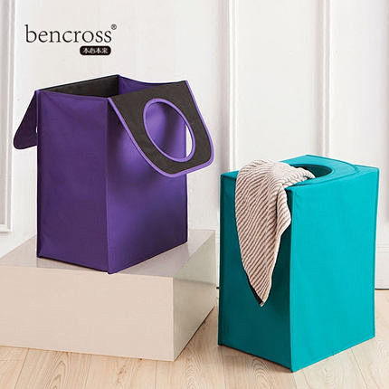 bencross牛津布可折叠脏衣篮脏衣服...