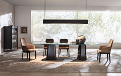 易美居采集到意大利家具品牌Molteni＆C以简洁造就华贵，让家居重焕魅力！