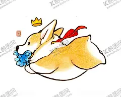 柯基 【酷图网】柯基犬插画,柯基犬壁纸,可爱的柯基犬,高清柯基犬,萌宠柯基犬,小柯基犬,柯基犬宝宝,Q版柯基犬