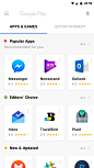 Google play #UI# #app# #界面# #产品# 采集@设计工厂