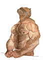 Nesskain重口味大叔系列插画