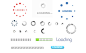 51个 各式各样的Loading图标