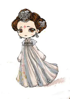 ≡‖汉服啊汉服‖≡Q版汉服，客官要买吗？_古风手绘吧_百度贴吧