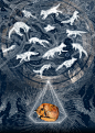 “ GHOSTS Print by Sandra Dieckmann
*More Things & Stuff ”