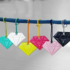 绝对韩国正品THEHAKI亮色 钻石款行李牌 名片牌 DIAMOND 六色选