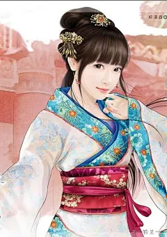 #插画# #手绘#
手绘古典人物