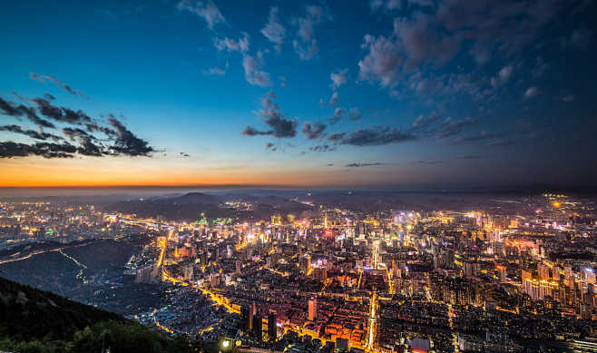 兰州夜景