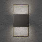 Light Frames 14 Inch Up Down Outdoor LED Wall Sconce