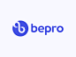 Bepro Logo Design l a z y d o g t h e q u i c k b r o w n f o x j u m p e d o v e r logodesigner logodesign logotype logomark symbol cryptocurrency appicon blockchain crypto startup mark branding brand identity design icon logo
