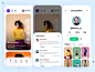 社交媒体应用程序socialmedia社交媒体设计socialapp社交媒体界面应用程序mobileappdesign趋势设计mobileapp移动ui界面设计移动应用程序app设计移动应用程序移动应用程序设计移动应用程序应用sajon orix趋势