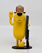 Jambo Island Character Figures : Jambo Island is our character and story contents to communicate with the world. There are 3 main characters, AHJI, ORI, and TOKI. We have developed their resin figures collaborating with Jungatoy Project in Korea. All 3 fi