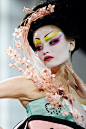 John Galliano creative make up