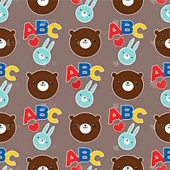 式样,字母表次序,泰迪熊,儿童,婴儿,褐色,纺织品,可爱的,华丽的,自然美