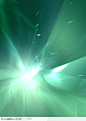 光与速度CG背景-兰绿色