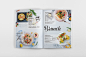 西餐菜单菜谱宣传册画册设计【卯时设计作品】