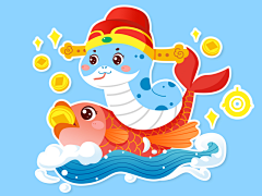 猴赛雷ztu采集到蛇年