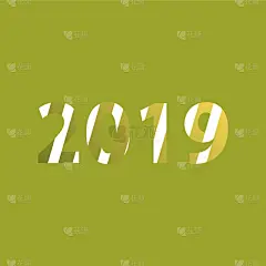2019,新年前夕,贺卡,阴阳符,摆拍,模板,猪,庆祝,问候