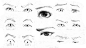 眉毛、眉心、眼角、瞳孔的变化，可以组成各种有意思的表情。