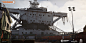 Stranded Tanker | The Division 2 : Warlords of New York, Henri Patrier : I was responsible for the modeling, texturing and integration of the stranded tanker on Warlords of New York expansion. 
Credit to Hans Van Der Zee (www.artstation.com/hansvdz) for t