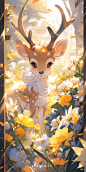 可爱动物-鹿3