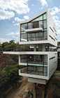 Gaeta Springall Architects designed the 4 Casas (4 houses) project in Mexico City