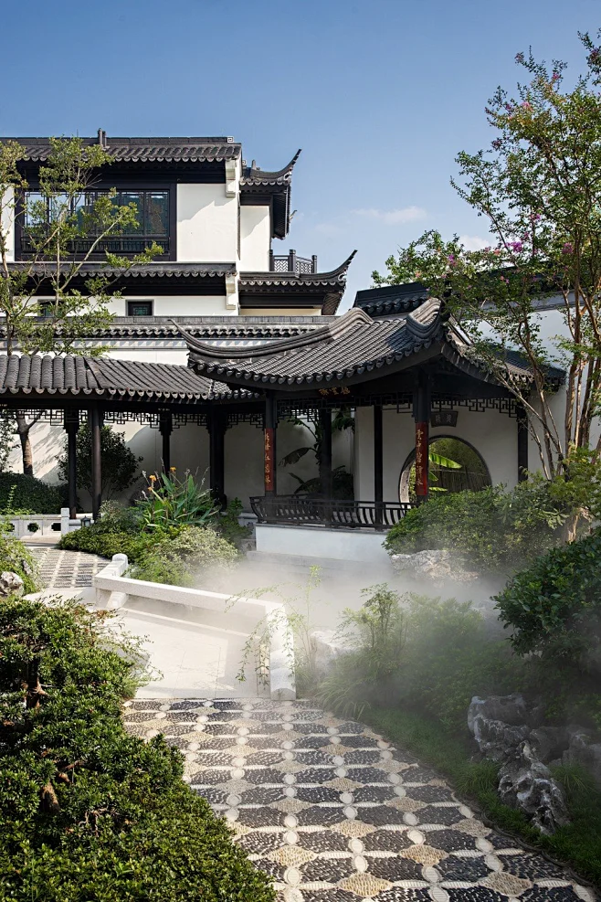 绿城云栖桃花源 | 以优雅、内敛展示独有的中国风格_艺术-花瓣网