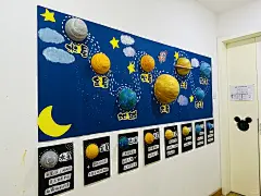 费时费力 但是孩子们超喜欢的绝美星空墙！ - 小红书