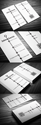 Creative Timeline Business Card