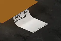 高质量极简主义宣传单海报设计贴图展示样机模板 Poster &amp; Paper mockup