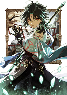 原神-花瓣网|陪你做生活的设计师 | 野性,魈过于霸气