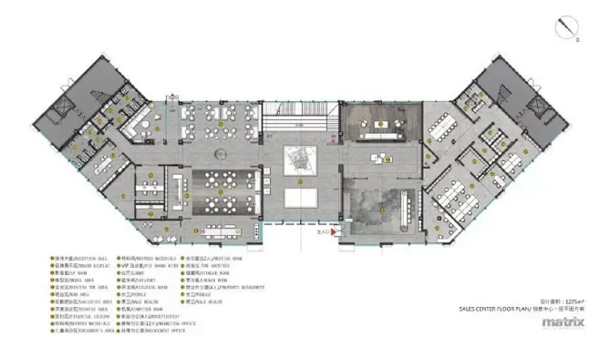 现代简约素雅售楼处 | 矩阵纵横-建e室内设计网-设计案例-花瓣网