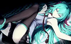 动漫萌妹子初音未来