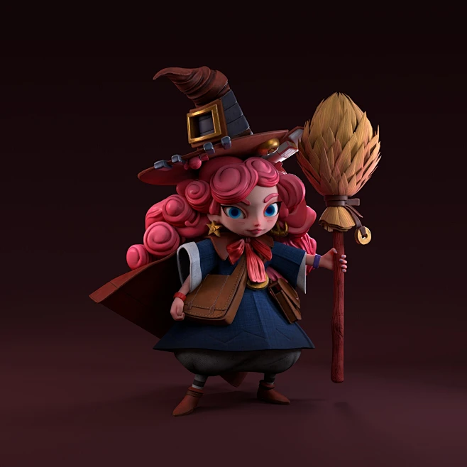 Arnold Render posed-花瓣网