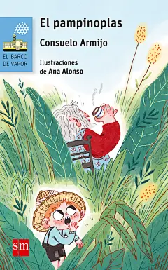 El Pampinoplas, SM : I had the pleasure to illustrate this beautiful novel awarded in 1978 with the BARCO DE VAPOR award, written by Consuelo Armijo and published by SM