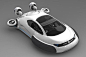 [大众aqua气垫车设计] 大众aqua概念车由Yuhan Zhang 设计，它是一款极具未来感的靠氢燃料电池提供动力并由叶轮推动的气垫车。能够在陆地、冰面以及水上行驶，尤其适合中国分布范围广泛的湿地地形。该作品在中国汽车设计大赛中展出并被视为是一款以中国顾客为消费目标人群的越野交通工具。