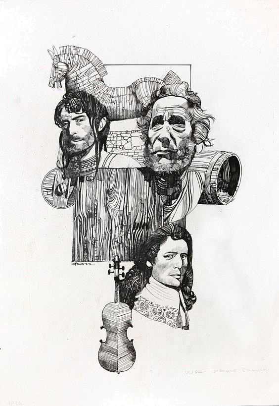 Sergio Toppi "Ulisse...