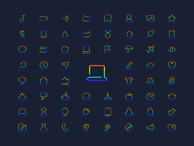 Unoline Icons Set fi...