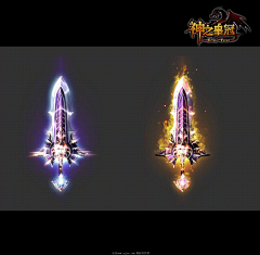 月痕之影采集到武器特效