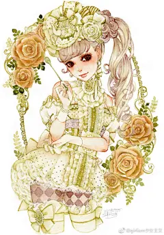 #GIRLISM推荐# 插画家Sakizo（早纪藏）老师精美的插画作品~ ​​​​