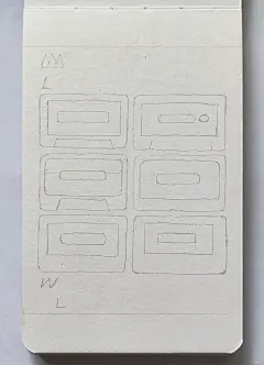 复古配色的磁带｜附线稿和过程 - 小红书