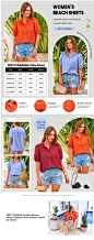 PRETTYGARDEN Women's Summer Button Down Shirts Short Lantern Sleeve V Neck Cotton Cute Dressy Casual Ladies Tops Blouses at Amazon Women’s Clothing store