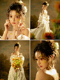 花会枯萎浪漫不会|法式油画少女写真