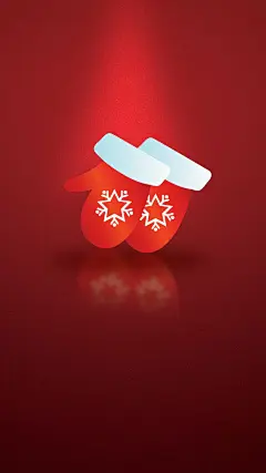 红色卡通风格搞怪高清手机壁纸