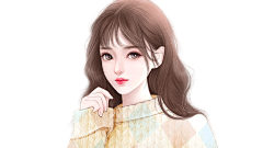 喵miao了个咪~采集到卡通模特