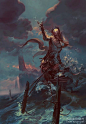 【史诗概念插画】领略鬼斧神工的画风Peter Mohrbacher 欧美写实【542MB】-怪物军团-微元素 - Element3ds.com!