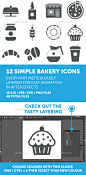 面包店或咖啡馆12群可爱和简单的图标——食物对象Bakery or Cafe 12 Pack of Cute and Simple Icons - Food Objects烤,面包,咖啡师,小酒馆,面包,咖啡,蛋糕,咖啡,咖啡豆,咖啡壶,羊角面包,杯子蛋糕,可爱,甜甜圈,图标,图标,果酱罐子,罐子,果冻、果冻罐子,披萨,餐厅,简单,小麦植株 bake, bakery, barista, bistro, bread, cafe, cake, coffee, coffee bean, coffee pot, 